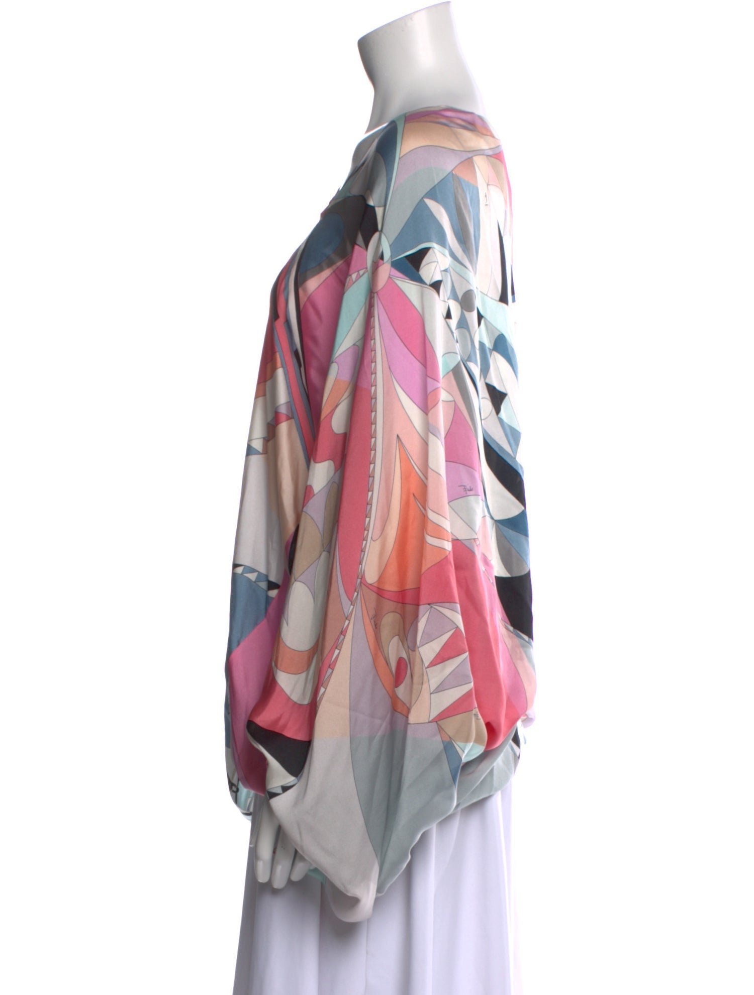Emilio Pucci Silk Printed Tunic w/ Tags