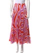 Emilio Pucci Printed Midi Length Skirt
