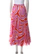 Emilio Pucci Printed Midi Length Skirt