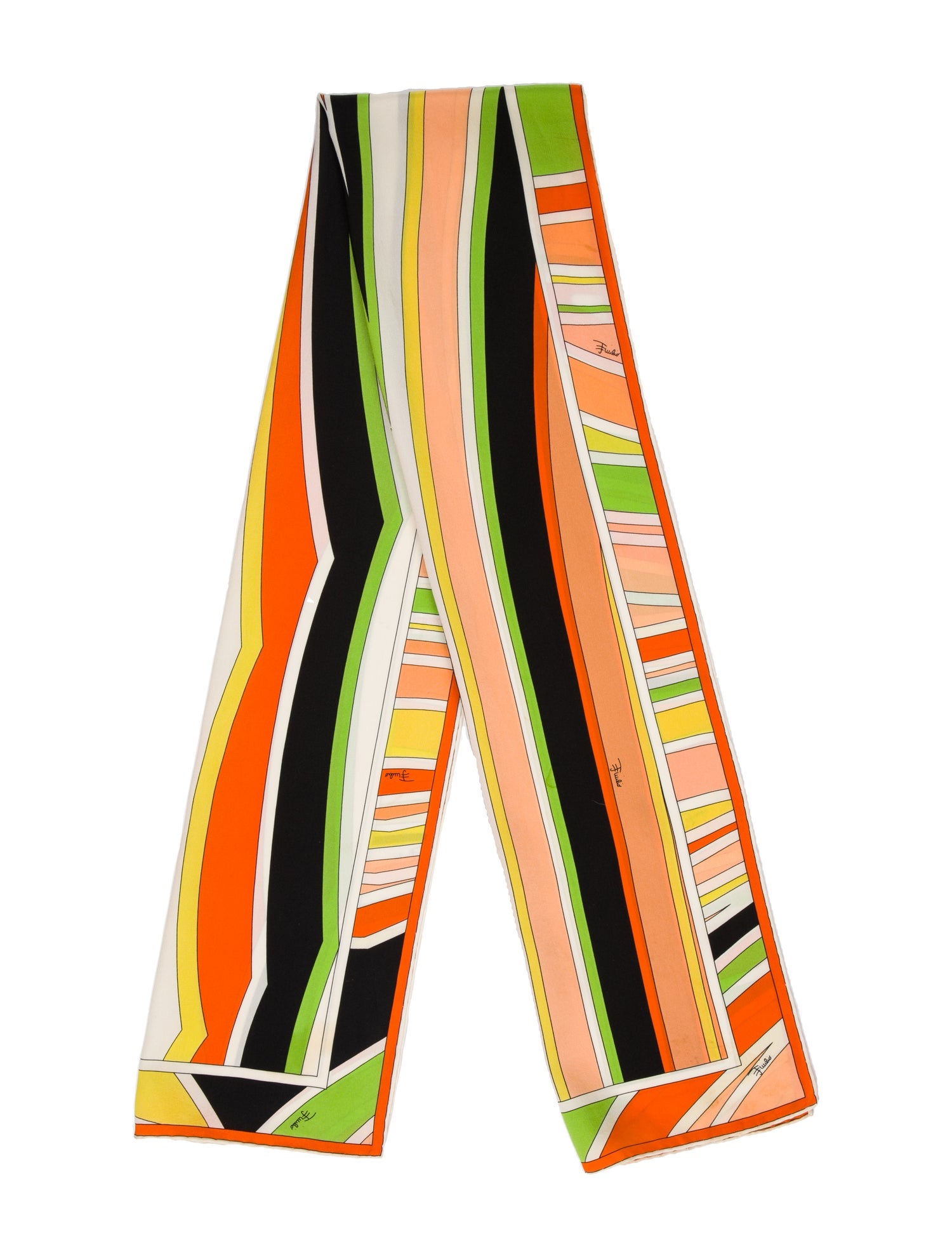 Emilio Pucci Silk Printed Stole