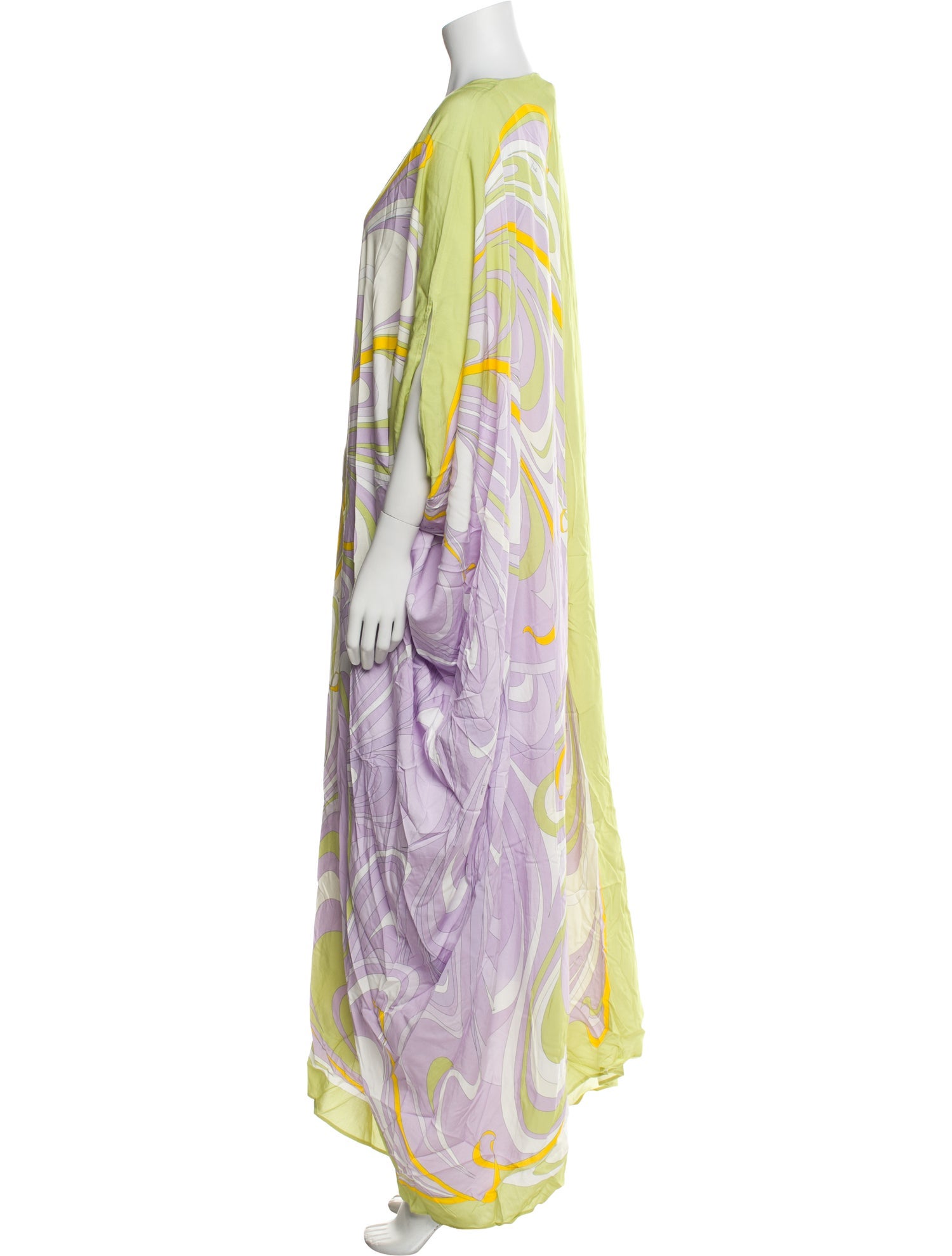 Emilio Pucci Printed Silk Farfalle Kaftan w/ Tags