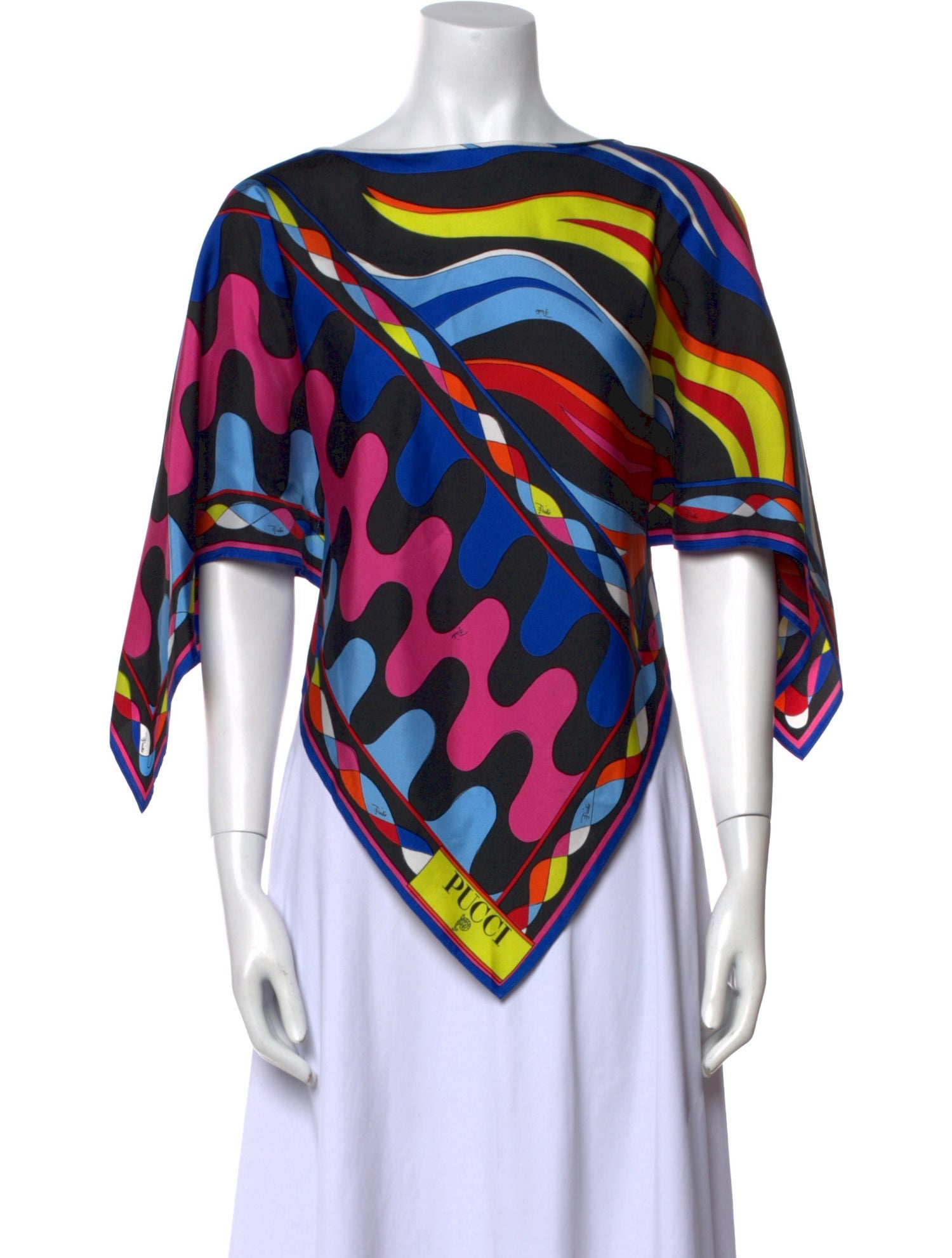 Emilio Pucci Silk Printed Blouse