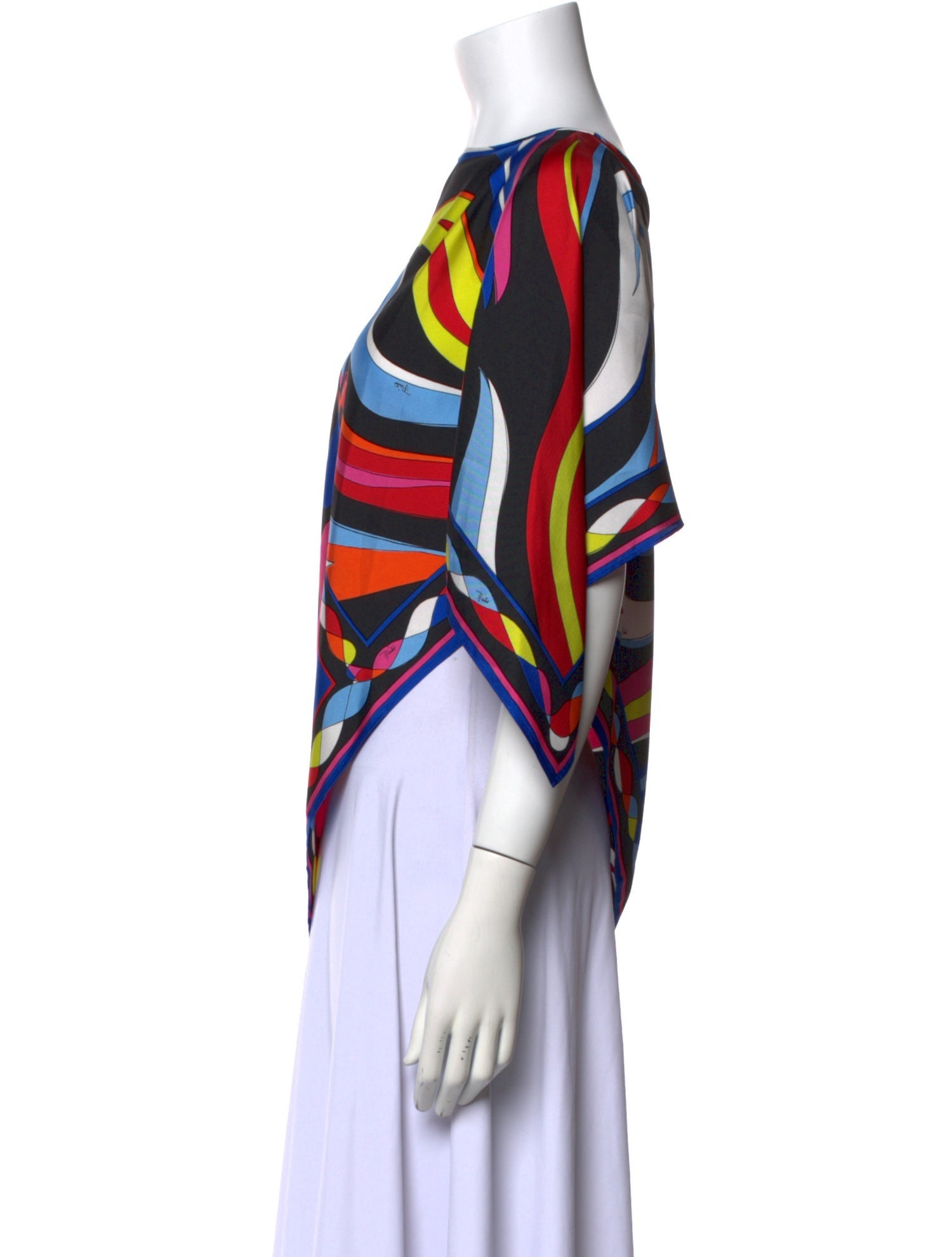 Emilio Pucci Silk Printed Blouse