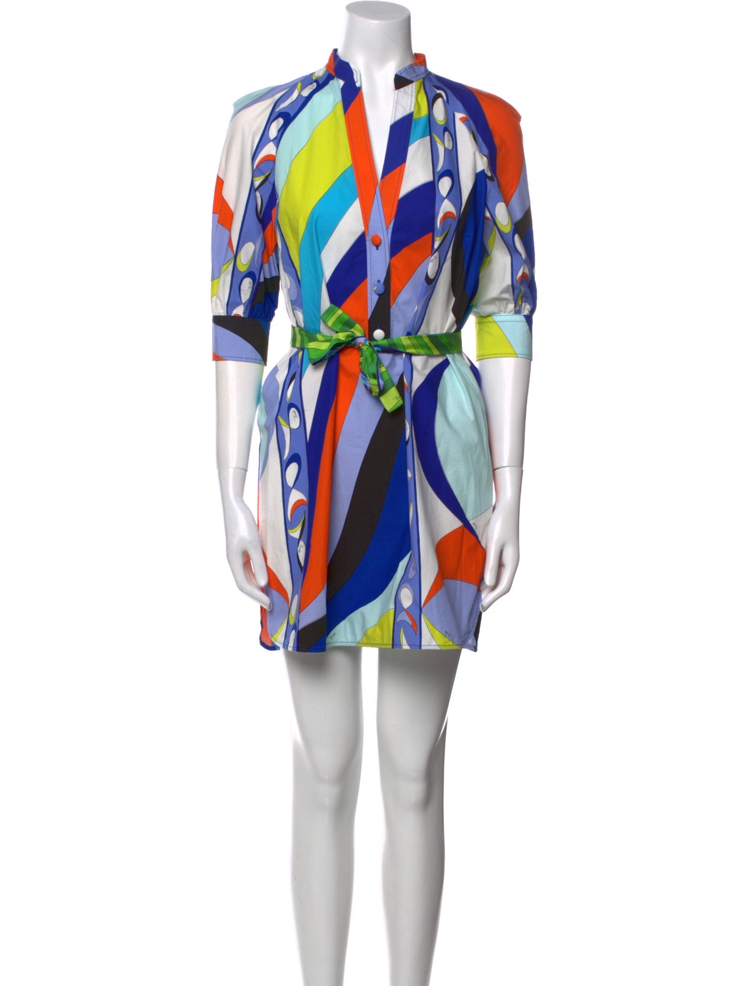 Emilio Pucci Printed Mini Dress
