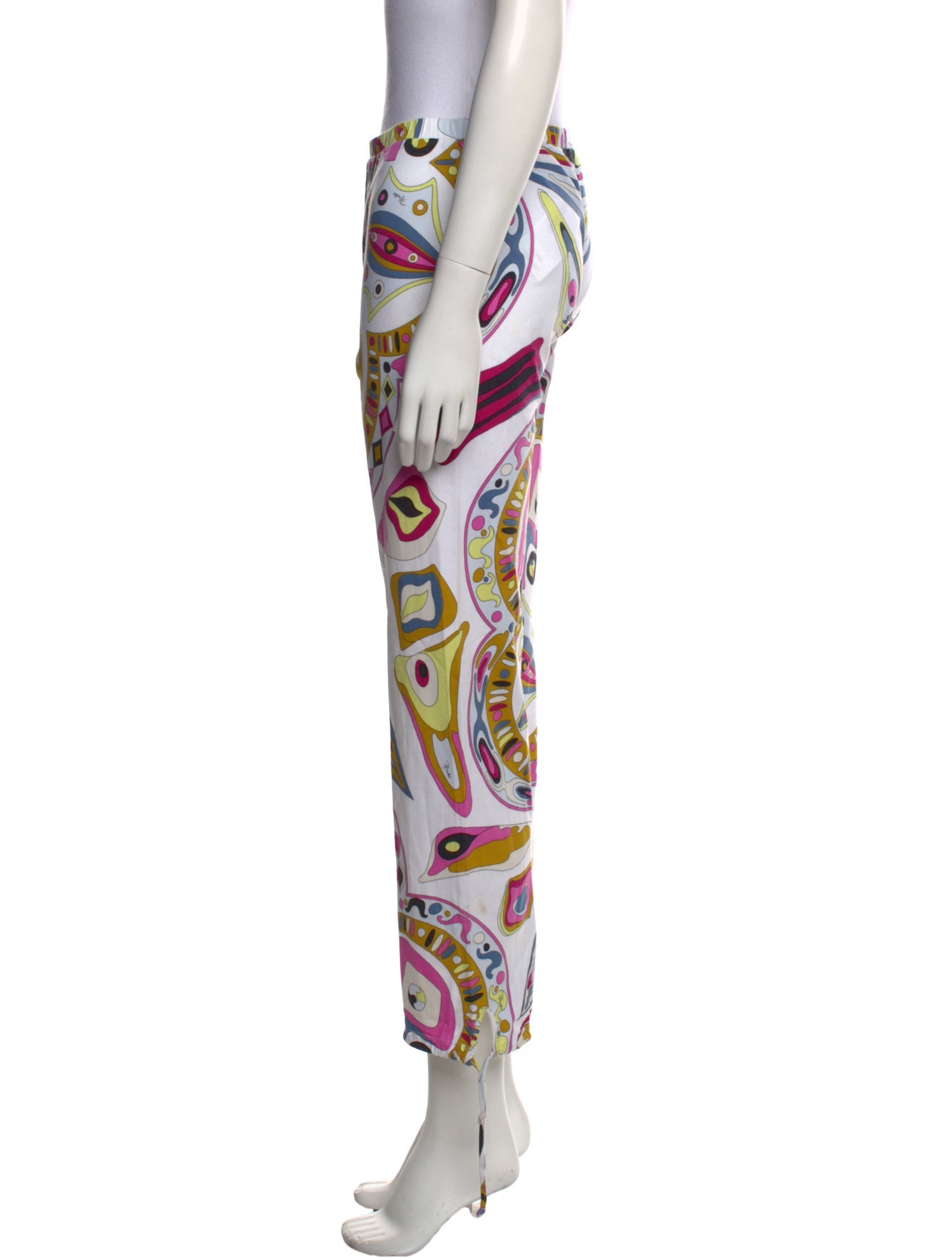 Emilio Pucci Vintage Straight Leg Pants