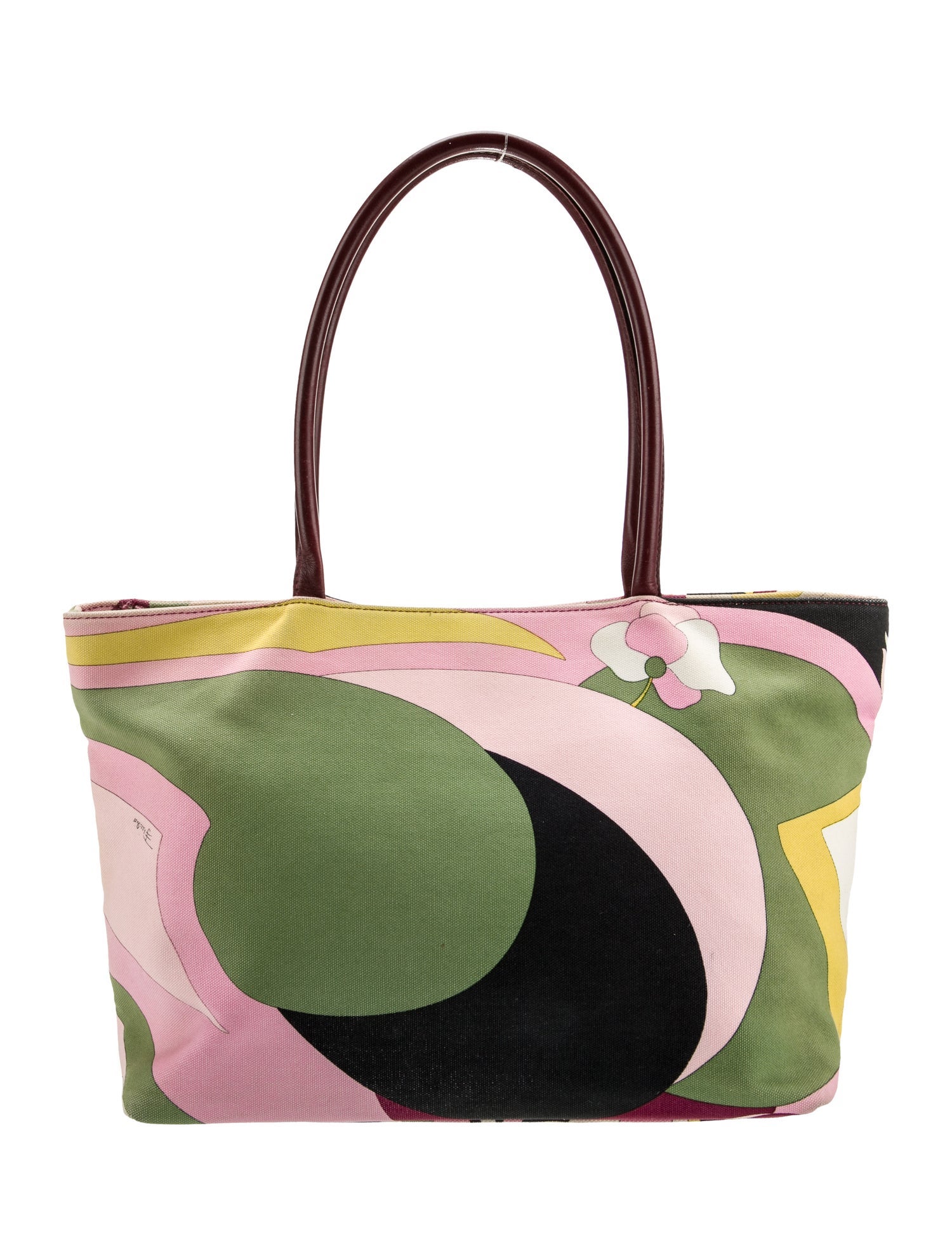 Emilio Pucci Canvas Tote