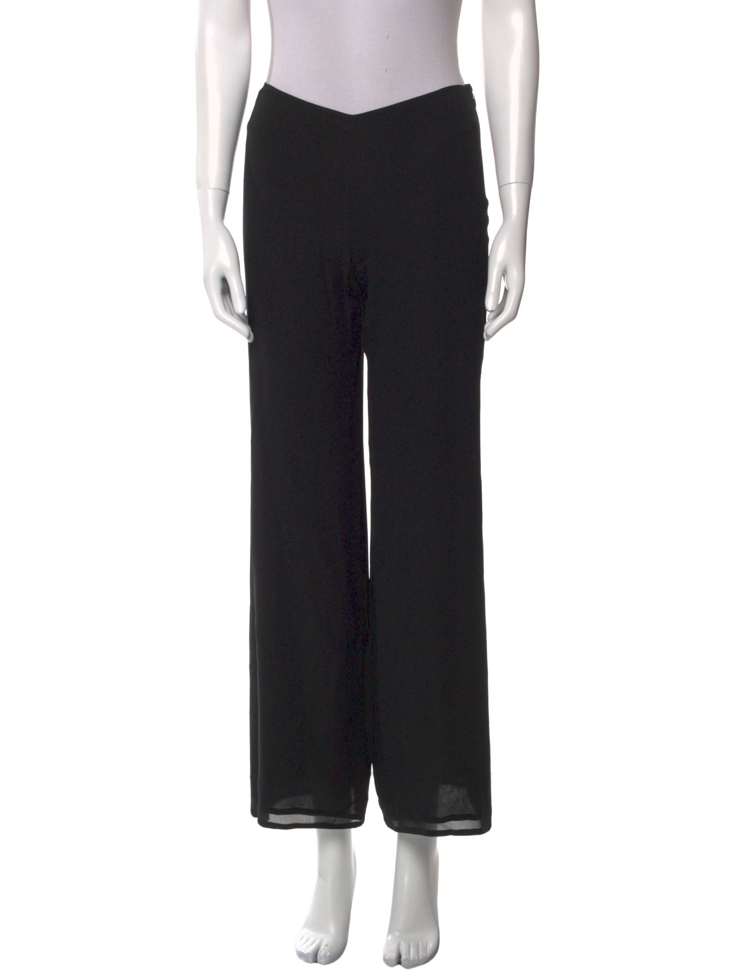 Emilio Pucci Silk Wide Leg Pants