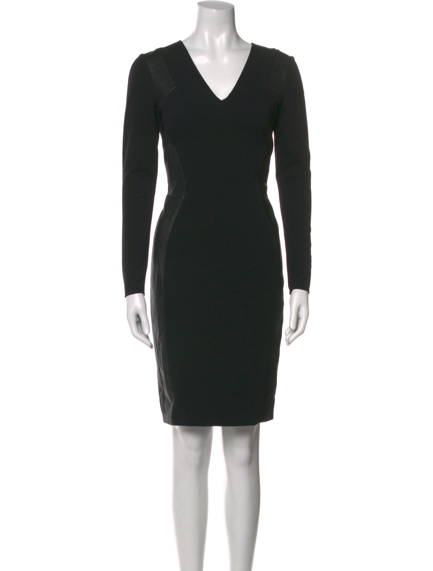 Emilio Pucci V-Neck Knee-Length Dress