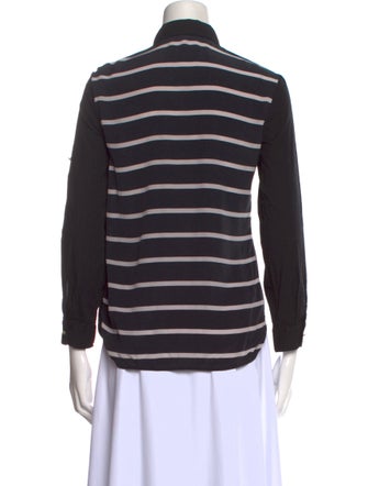 Emilio Pucci Long Sleeve Button-Up Top