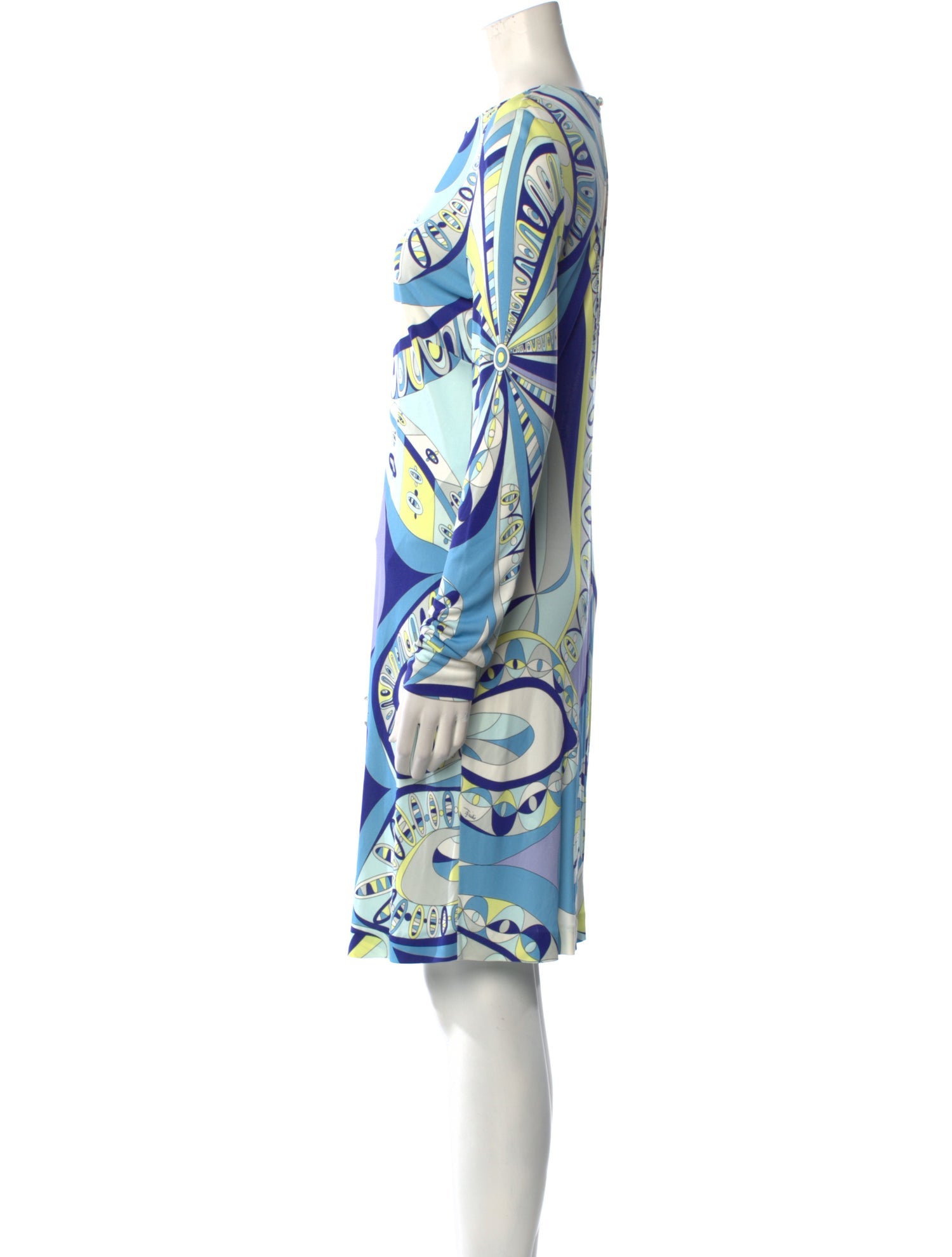 Emilio Pucci Printed Knee-Length Dress
