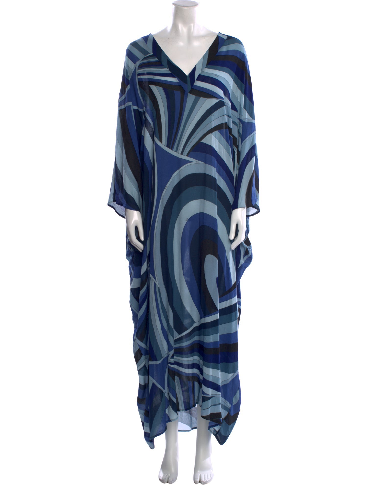 Emilio Pucci Printed Long Dress