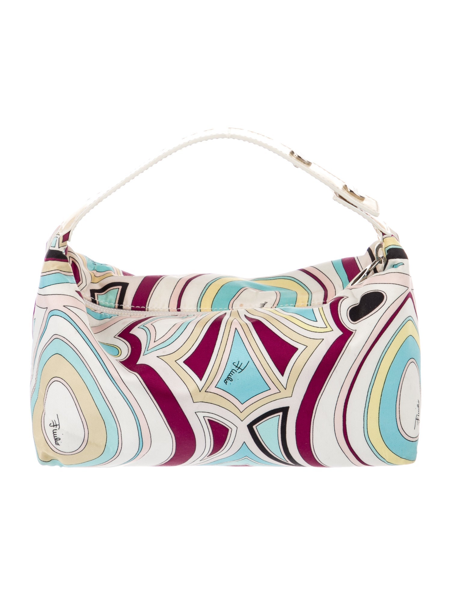 Emilio Pucci Nylon Top Handle Bag