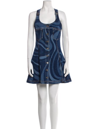 Emilio Pucci Printed Mini Dress