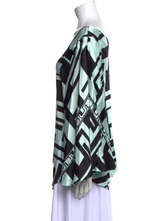 Emilio Pucci Silk Printed Blouse