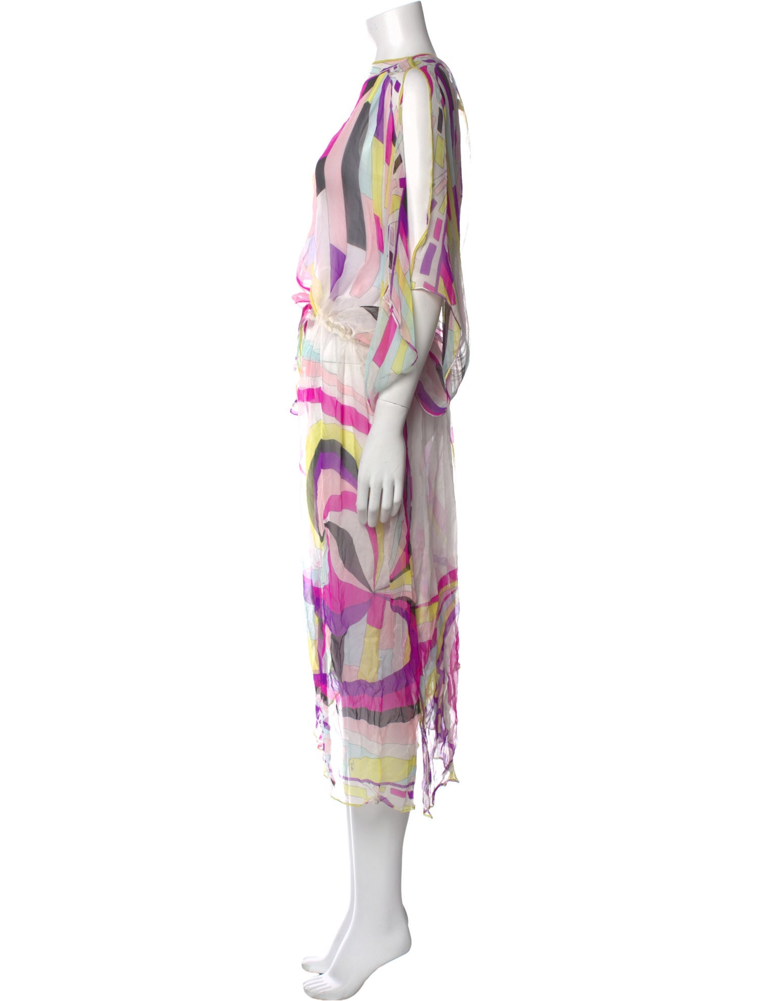 Emilio Pucci Silk Long Dress