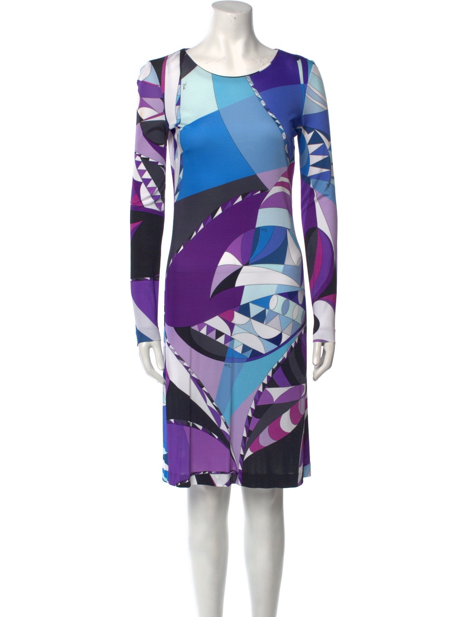 Emilio Pucci Printed Knee-Length Dress