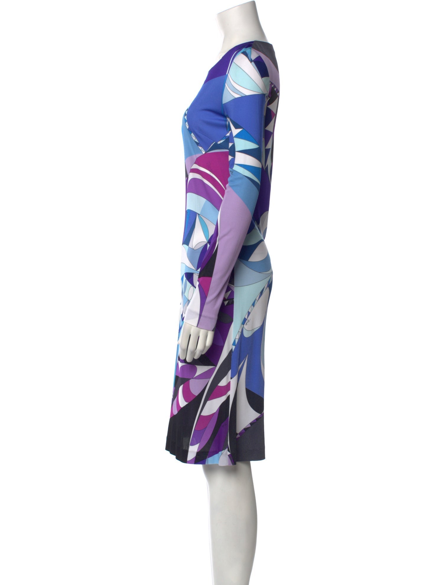 Emilio Pucci Printed Knee-Length Dress