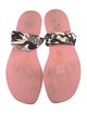 Emilio Pucci Camouflage Print Gladiator Sandals