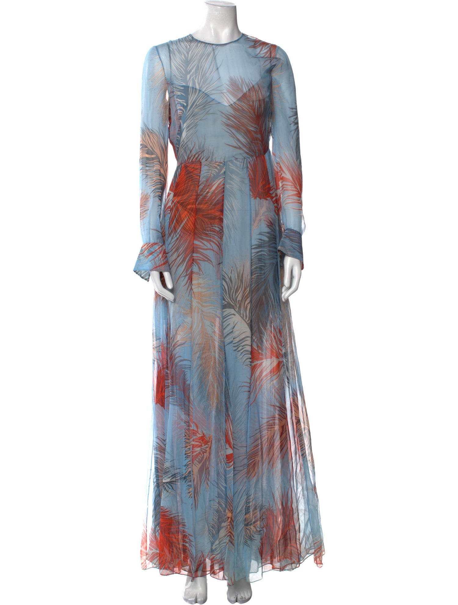 Emilio Pucci Silk Long Dress