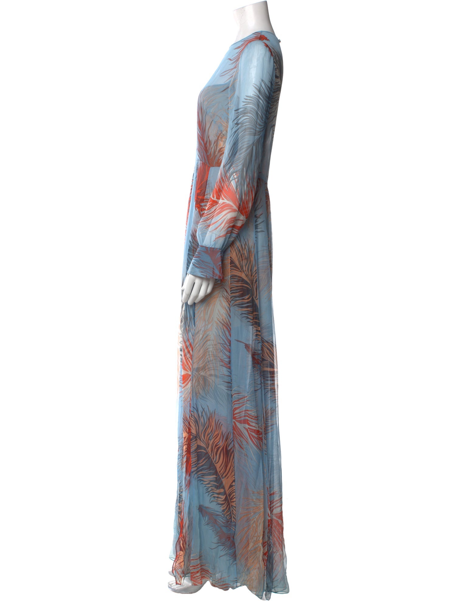 Emilio Pucci Silk Long Dress