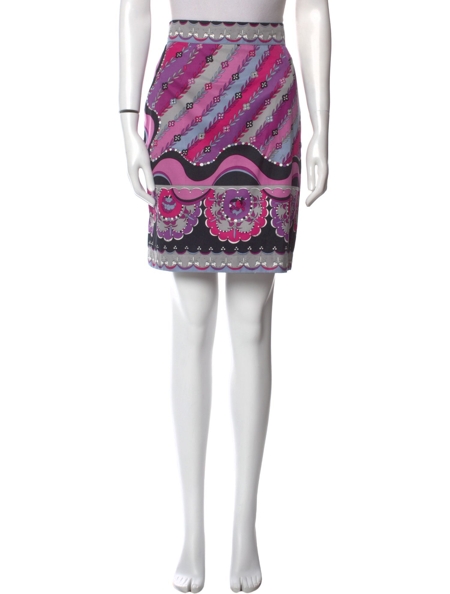 Emilio Pucci Vintage Knee-Length Skirt