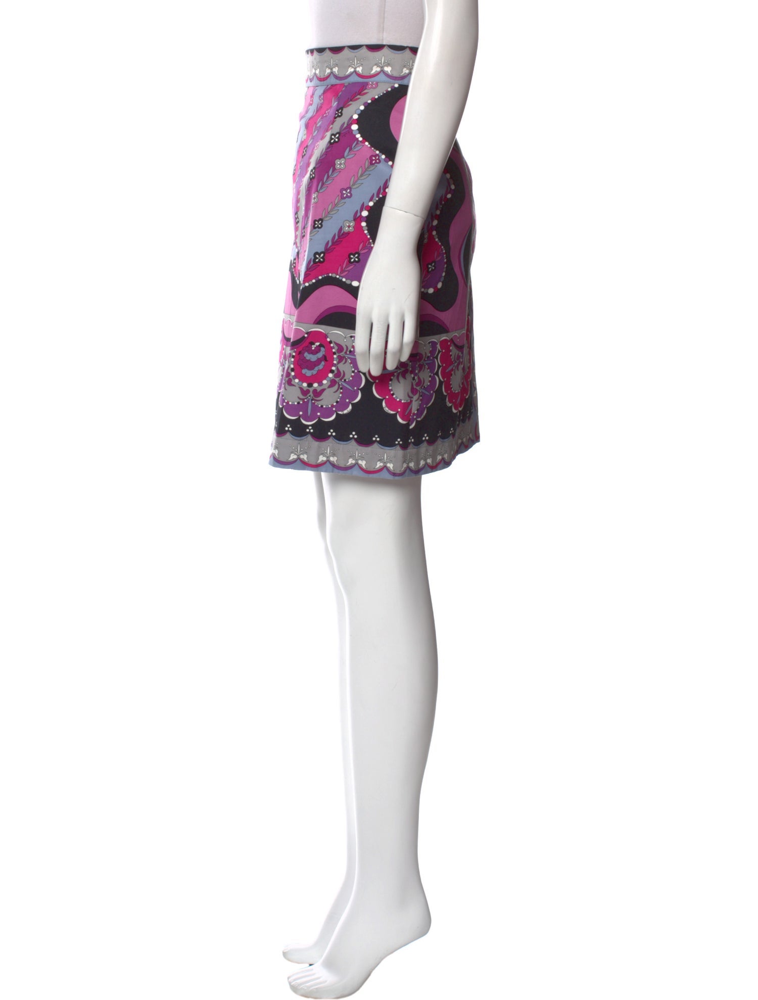 Emilio Pucci Vintage Knee-Length Skirt