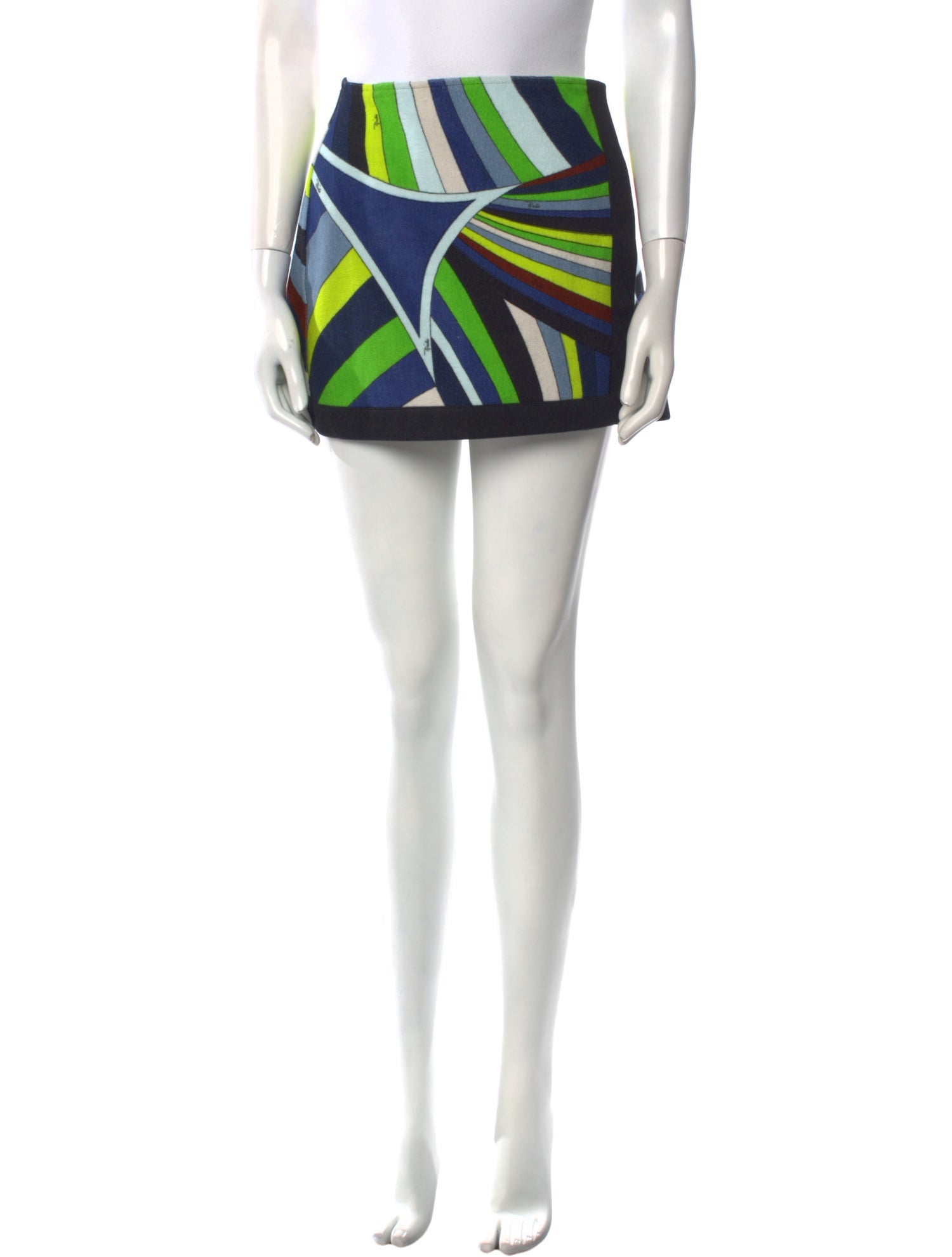 Emilio Pucci Printed Mini Skirt