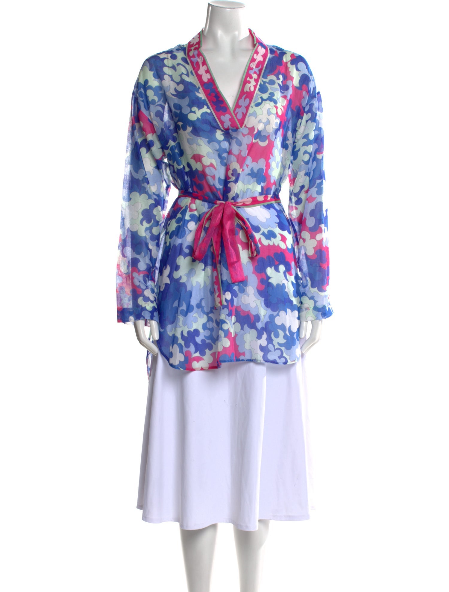 Emilio Pucci Floral Print Cover-Up