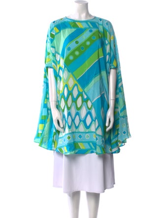 Emilio Pucci Silk Printed Tunic
