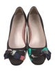 Emilio Pucci Suede Colorblock Pattern Flats