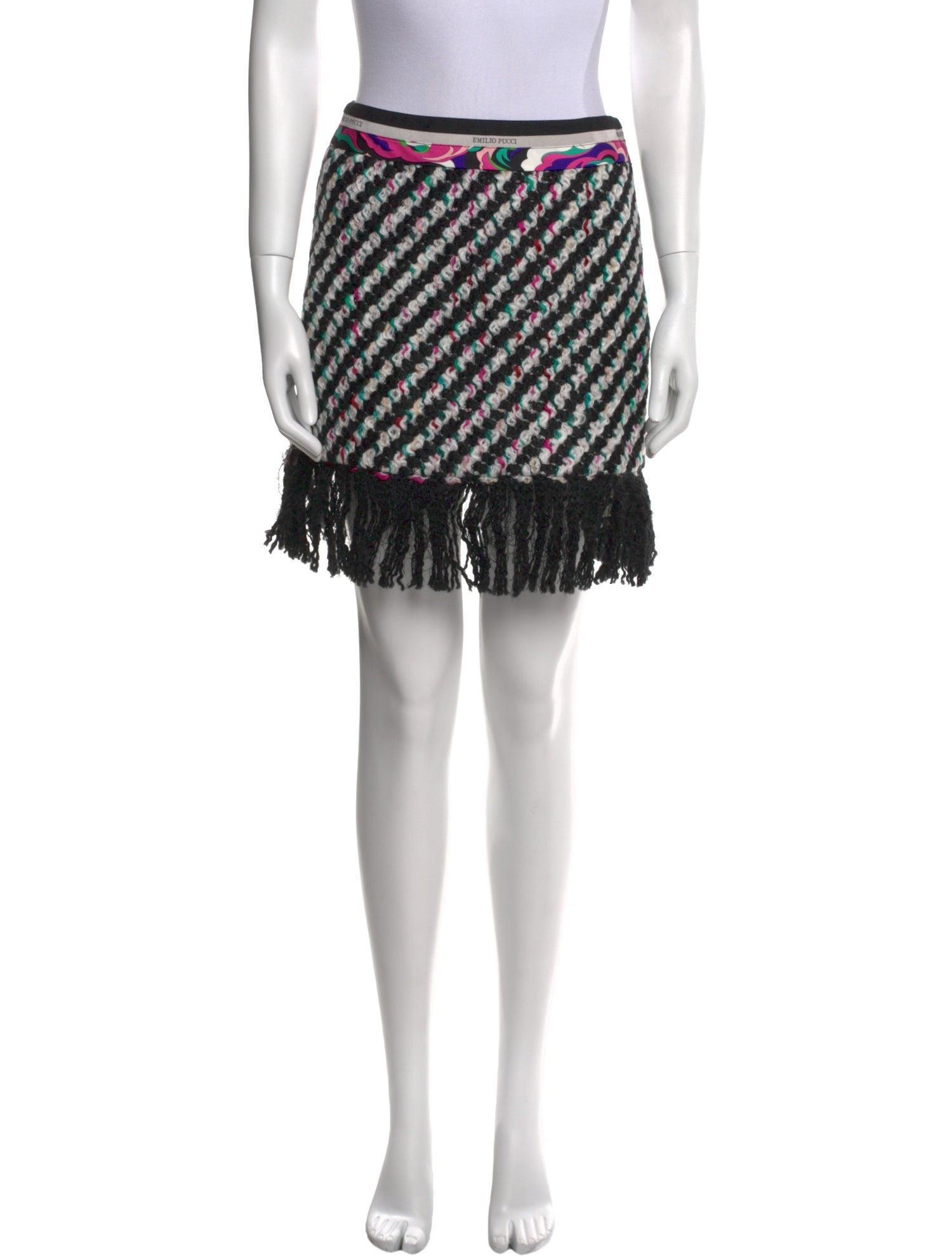 Emilio Pucci Virgin Wool Mini Skirt