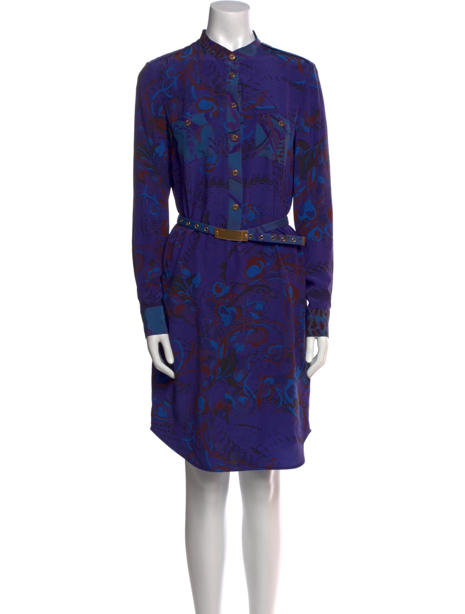 Emilio Pucci Silk Knee-Length Dress