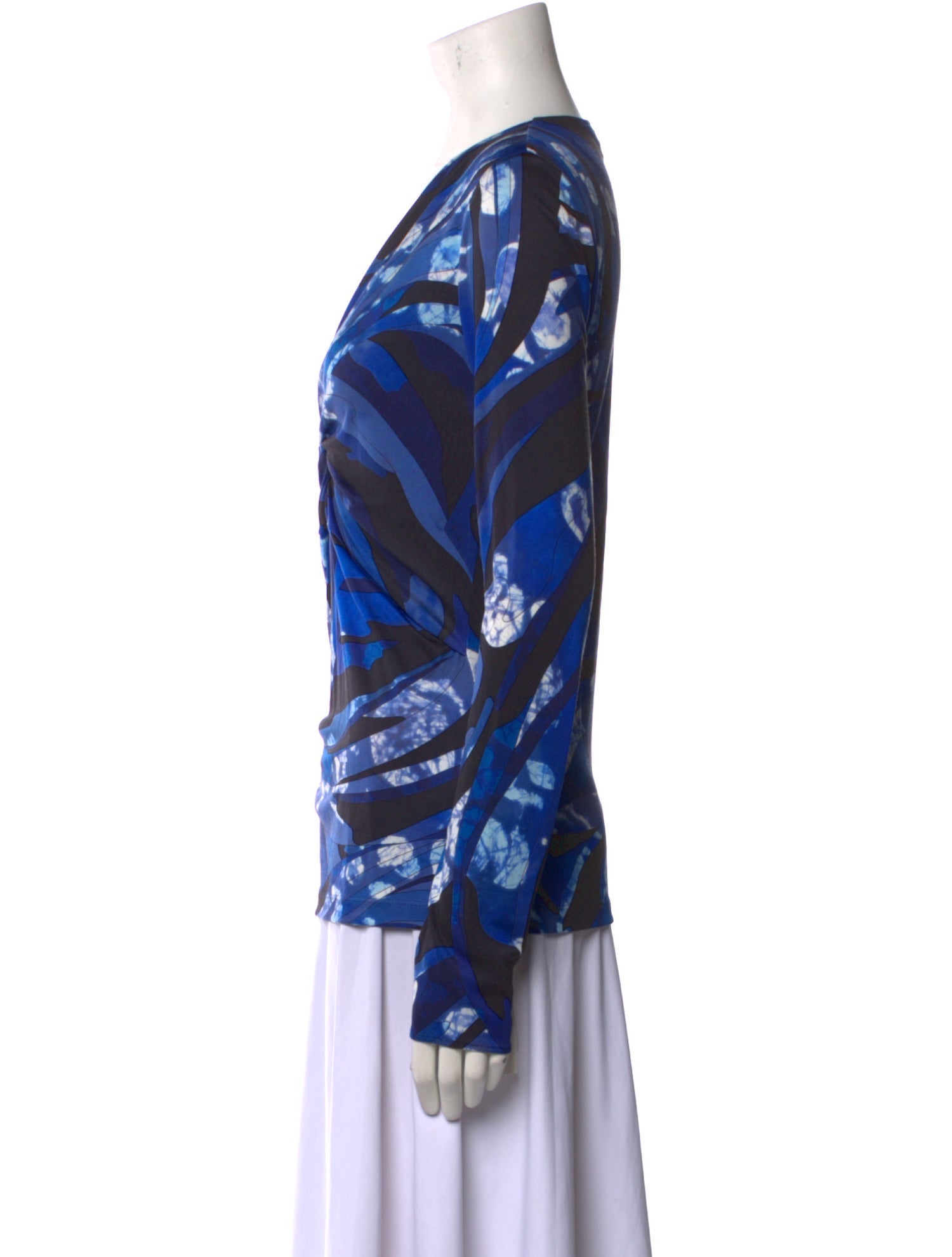 Emilio Pucci Silk Printed Blouse