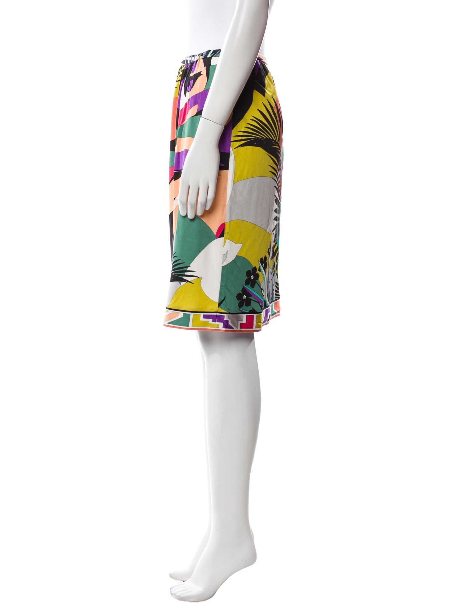 Emilio Pucci Vintage Knee-Length Skirt