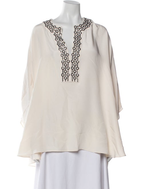 Emilio Pucci Silk V-Neck Tunic