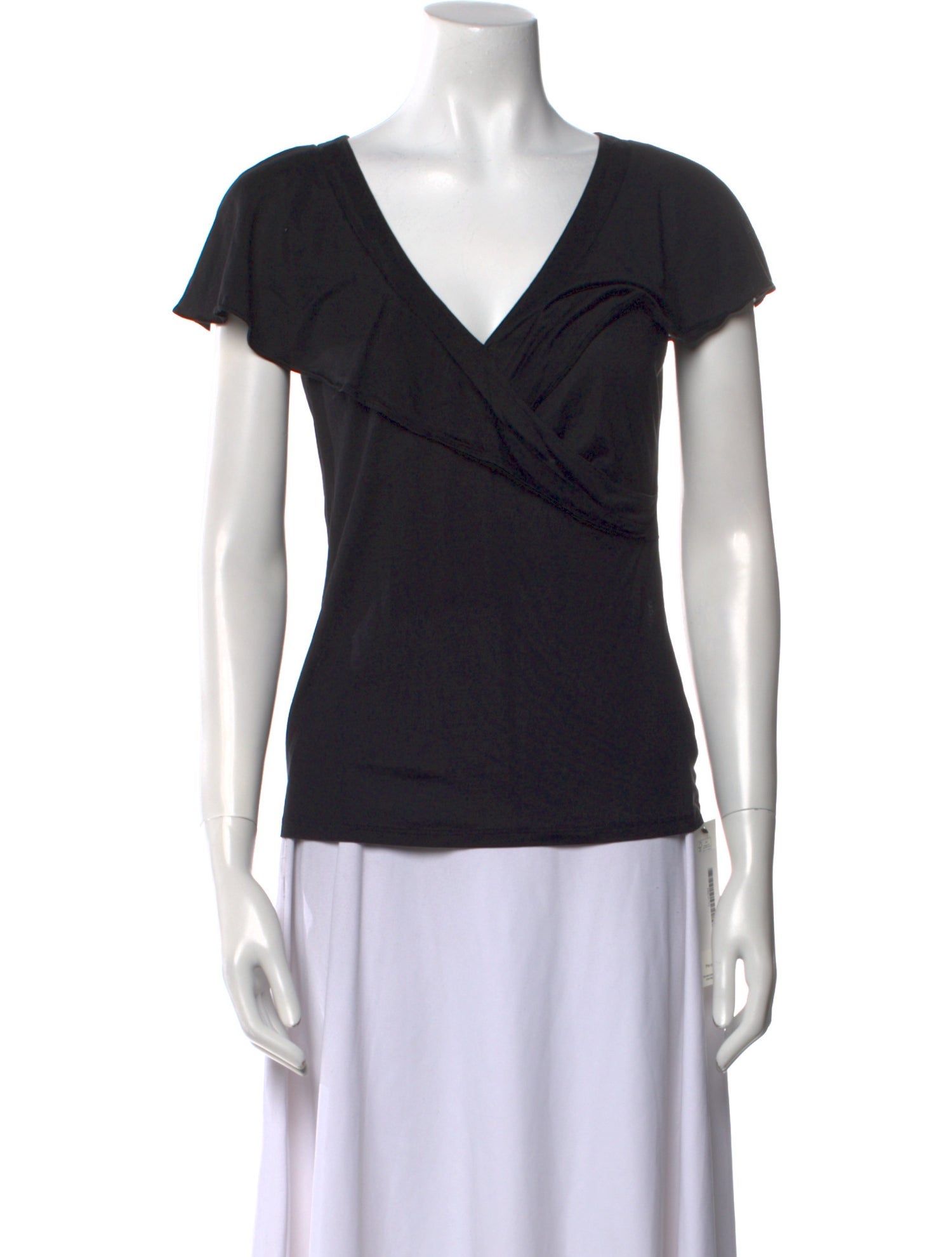 Emilio Pucci V-Neck Short Sleeve Top