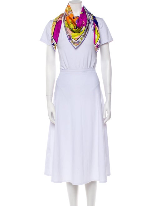 Emilio Pucci Silk Printed Scarf