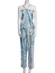 Emilio Pucci Silk Printed Pant Set