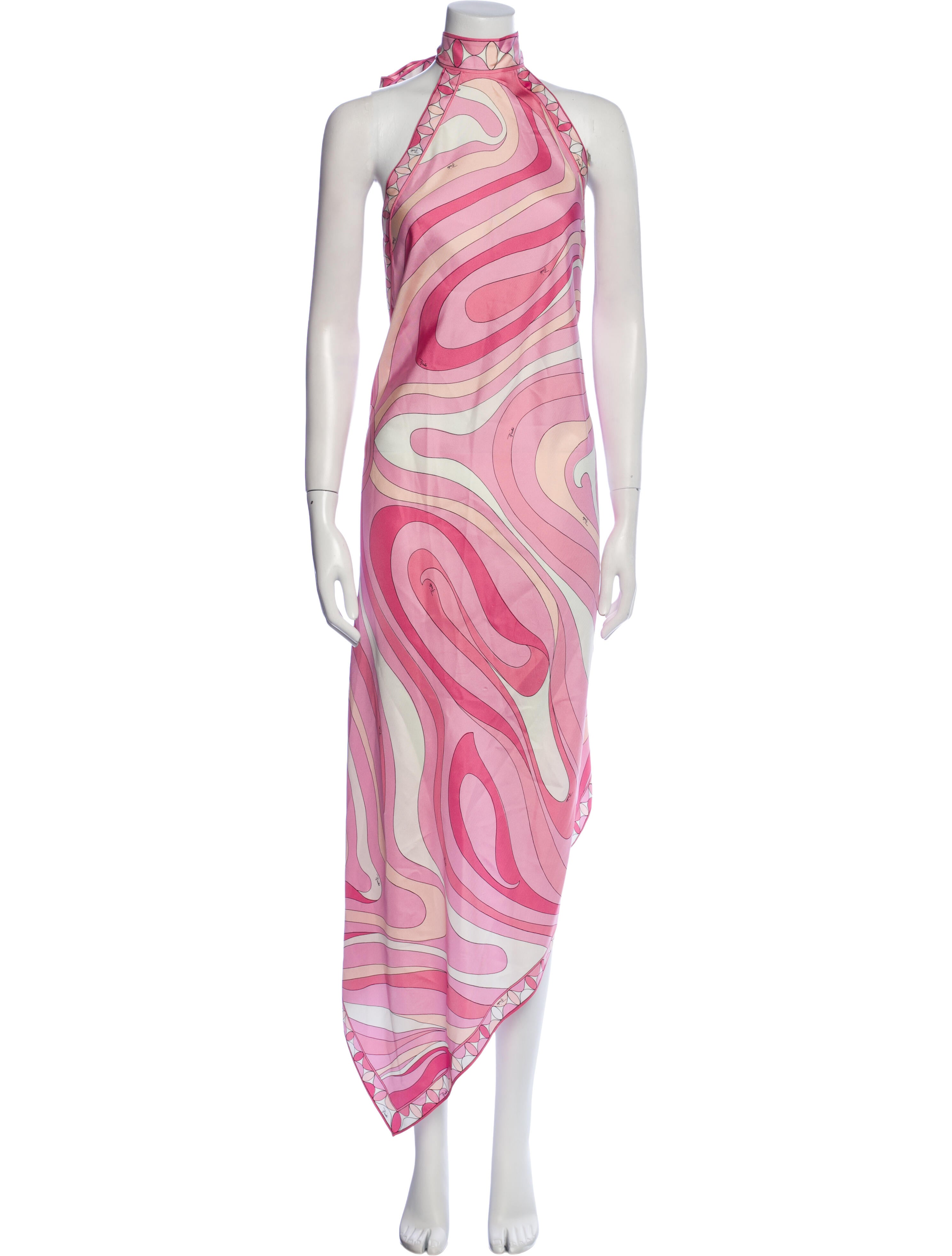 Emilio Pucci Silk Long Dress