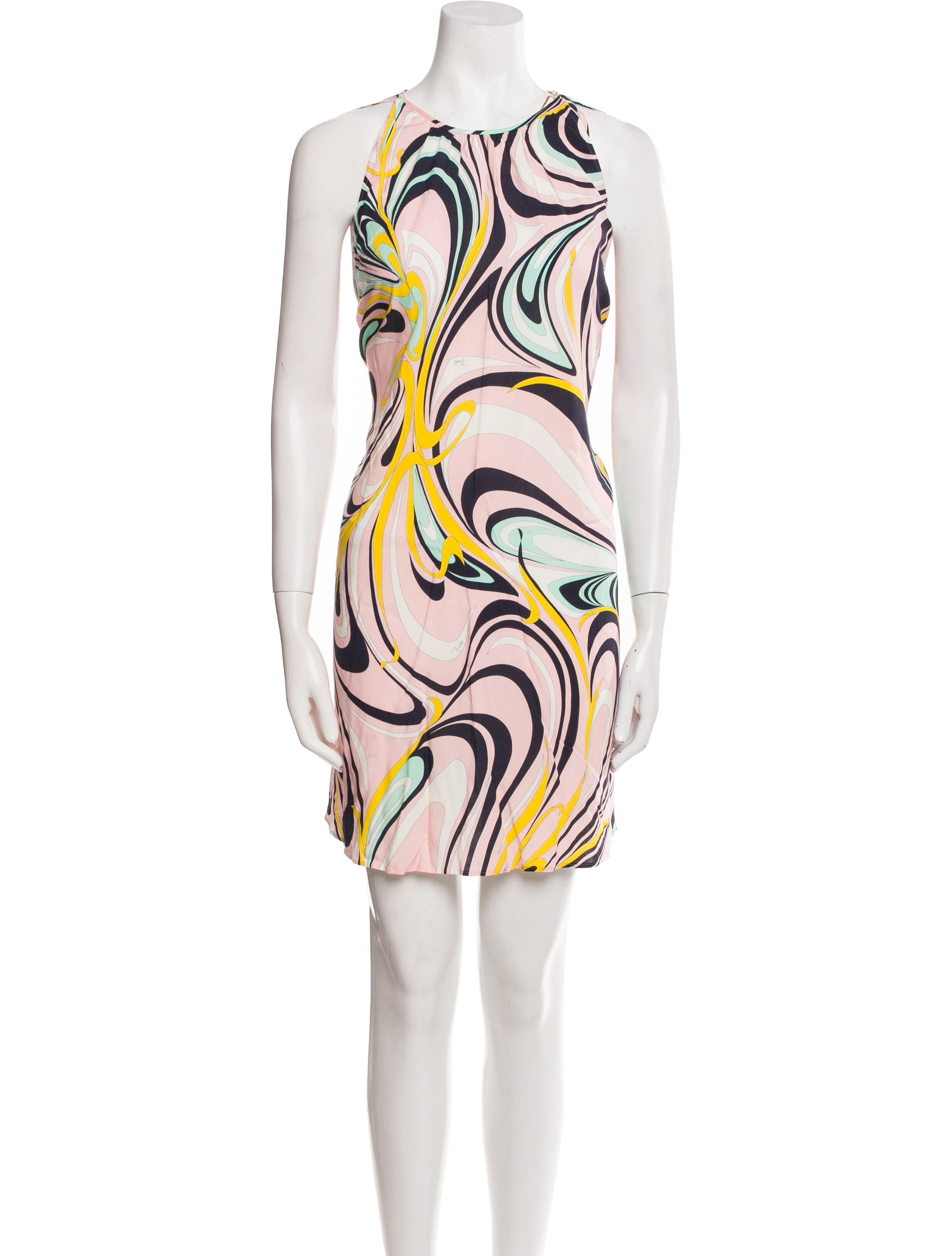 Emilio Pucci Printed Mini Dress w/ Tags