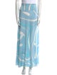 Emilio Pucci Printed Midi Length Skirt