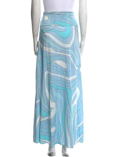 Emilio Pucci Printed Midi Length Skirt