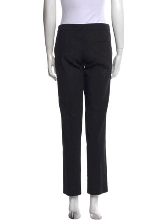 Emilio Pucci Virgin Wool Straight Leg Pants