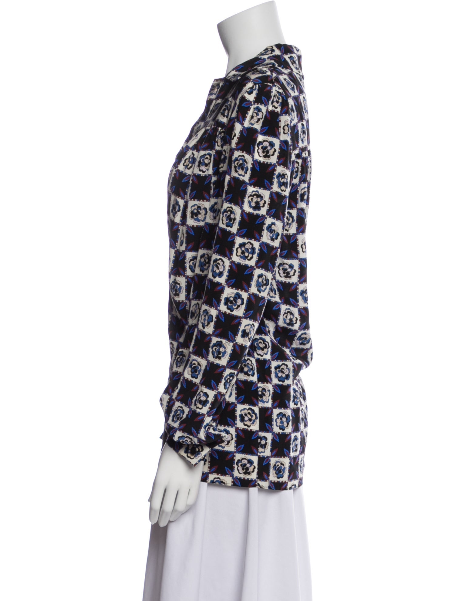 Emilio Pucci Silk Printed Blouse