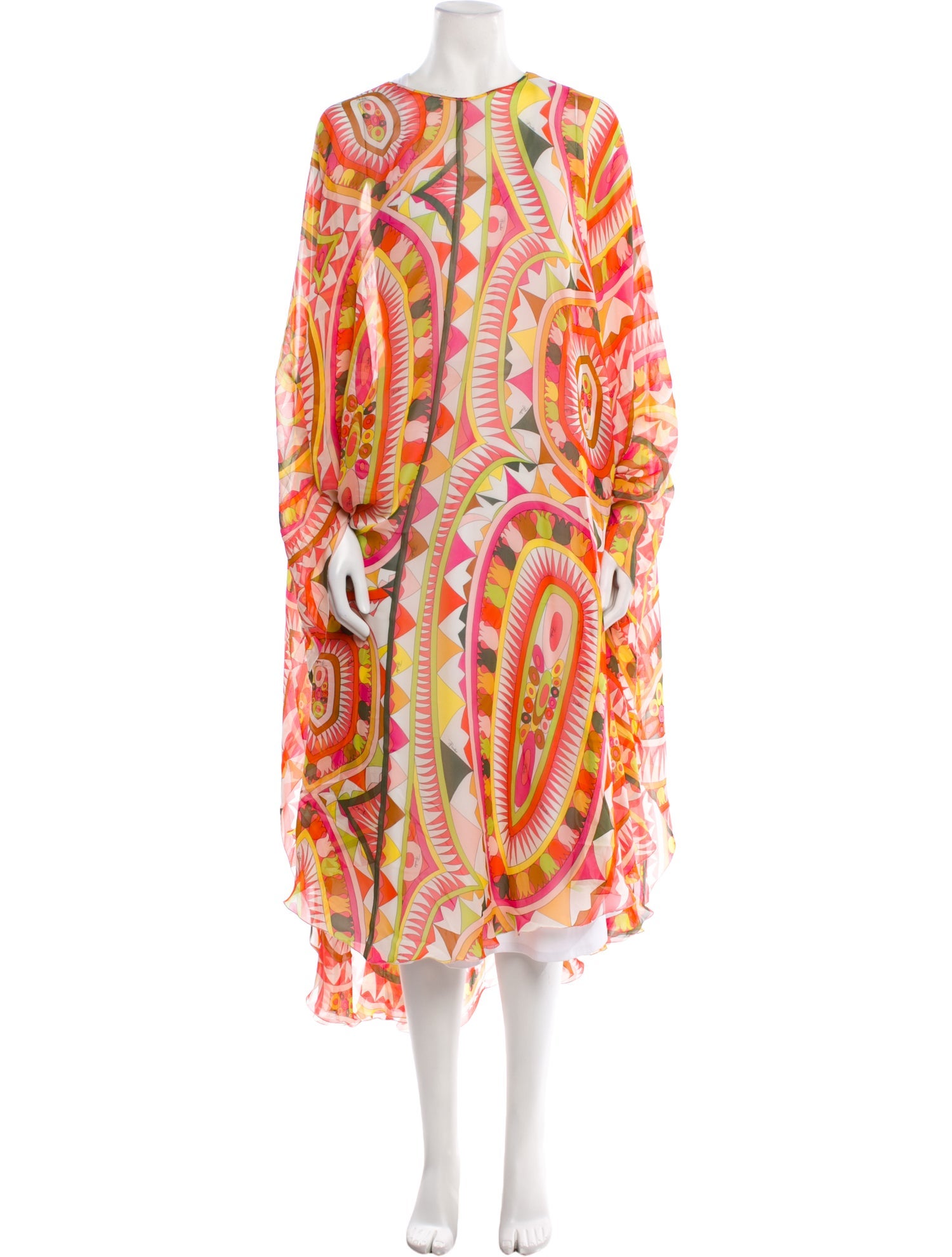 Emilio Pucci Silk Paisley Print Jacket