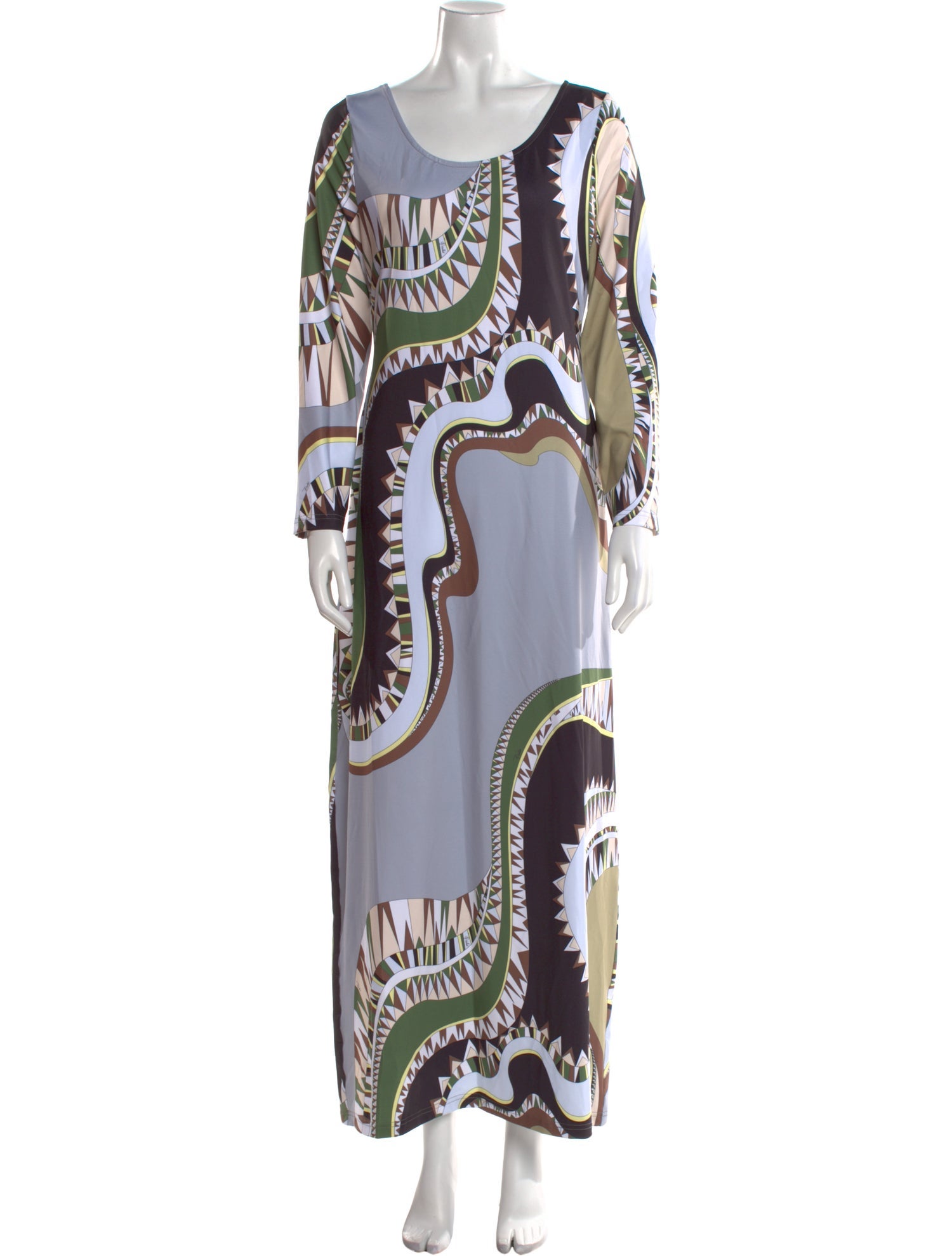Emilio Pucci Silk Long Dress