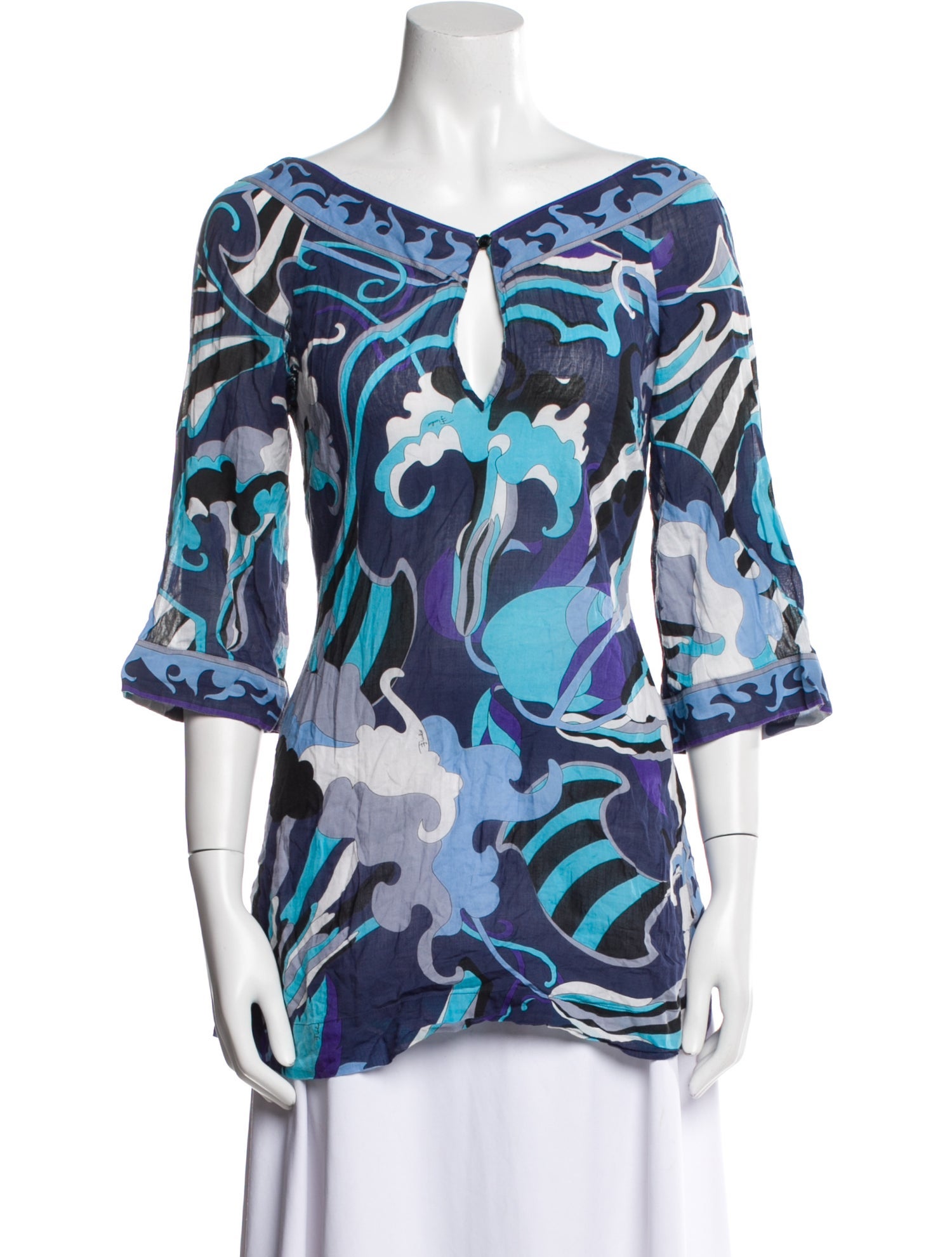 Emilio Pucci Printed Mini Dress