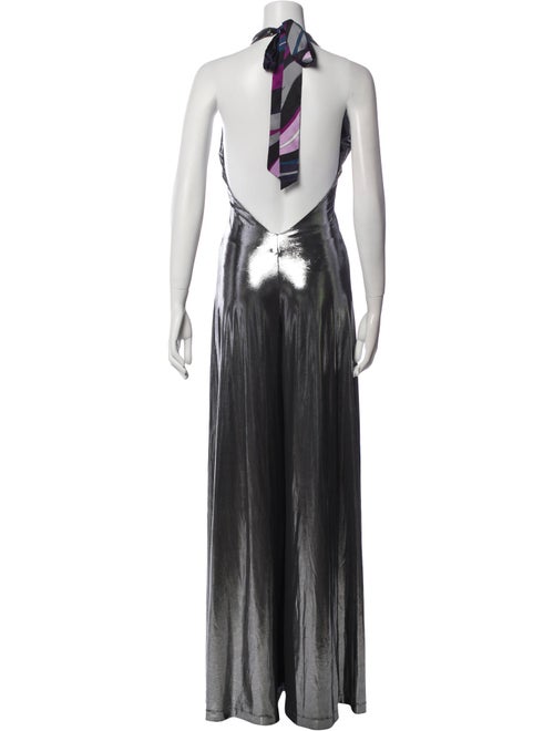 Emilio Pucci V-Neck Jumpsuit