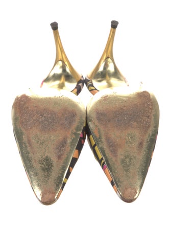 Emilio Pucci Printed Mules