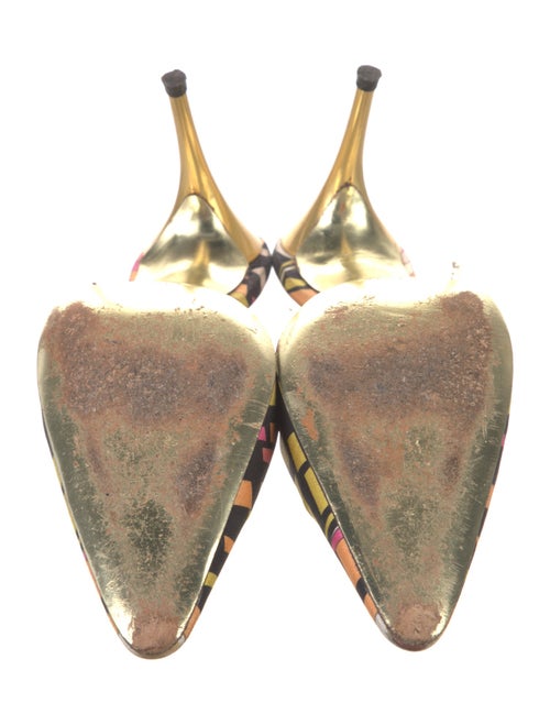 Emilio Pucci Printed Mules